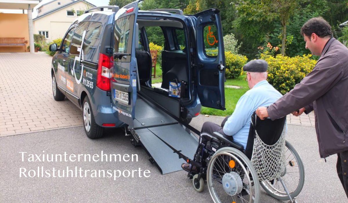 taxi Rollstuhltransporte in Giengen an der Brenz